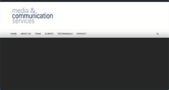 Desktop Screenshot of mediacomservices.com.au
